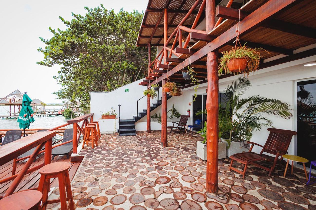 El Buho Lagoon Bacalar Exterior foto