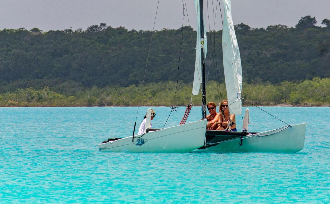 El Buho Lagoon Bacalar Exterior foto